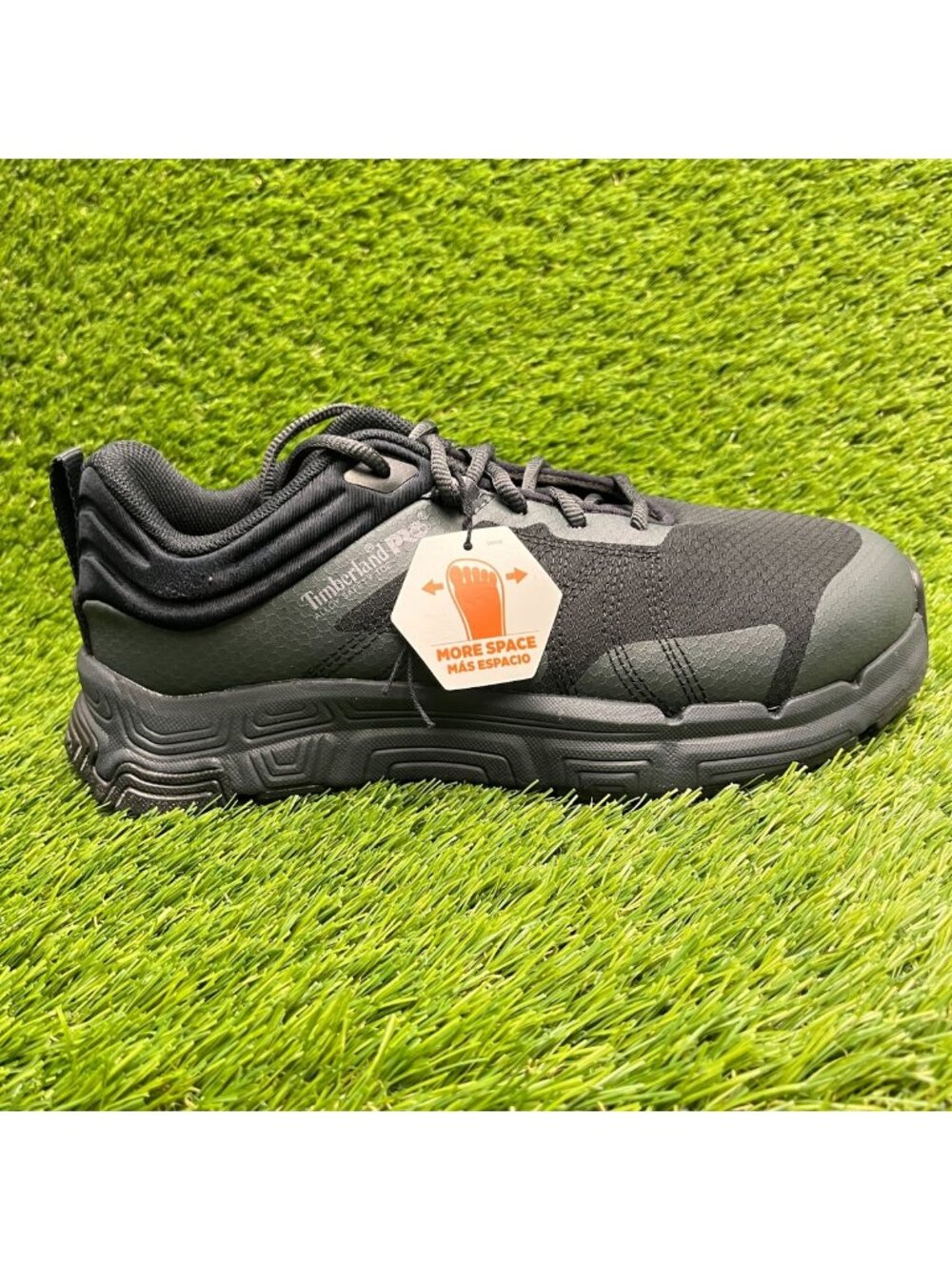 Timberland PRO XR-1 Dynamic Womens Size 8.5 Black Alloy Toe Safety Work Shoes